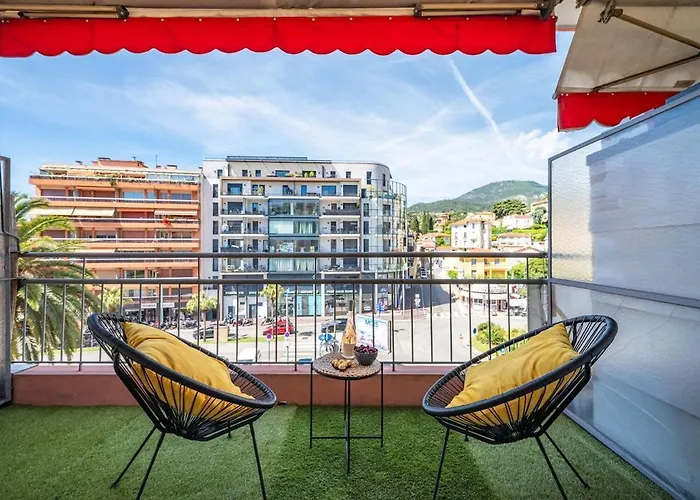 Le Serenity - Proche Gare - Hyper Centre Terrasse Apartmán Menton